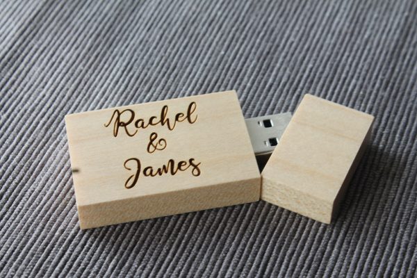 Personalised USB memory stick with Printed trinket box