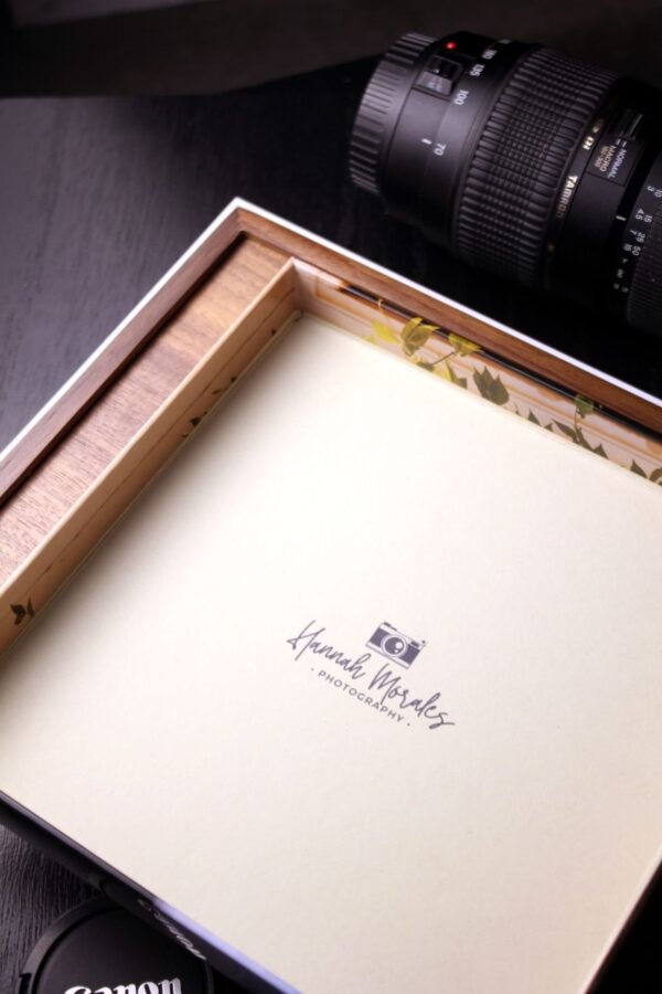 Personalised Large Rigid Presentation Gift Box for 4x6 Wooden Photo Album Box - Image 9