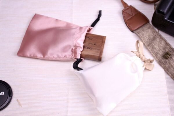 Satin Pouch for small presentation boxes