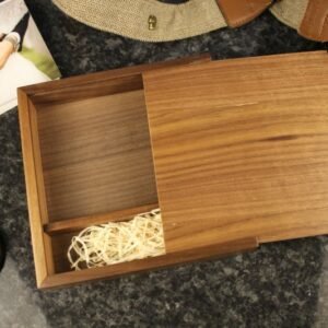 Wooden Photo Album box for 4"x6" Photo Prints (Solid Walnut) #19 (Copy)