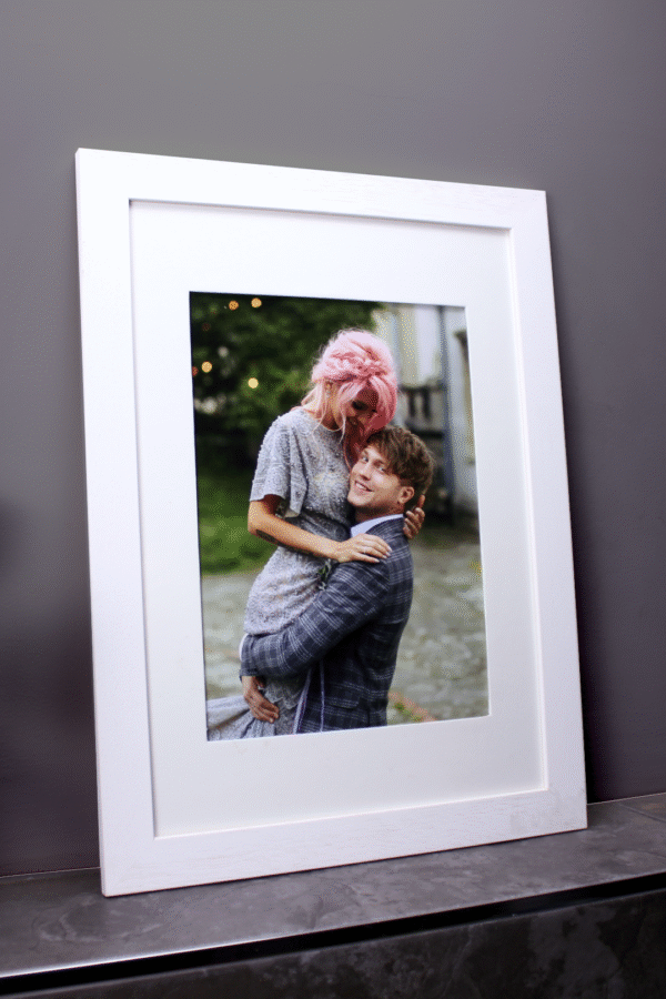 Custom Framed Print, Print Your Own Artwork, Poster or Photo | A3 & A4 Handmade Solid Wood Frame | UK Custom Printing Service